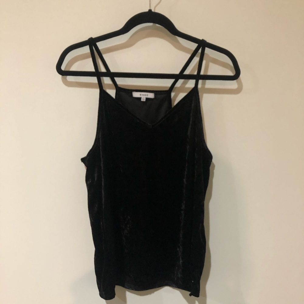 ⭐️⭐️⭐️CRUSHED VELVET TANK TOP